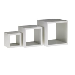 S0128.Y RISER SET CUBE BAMBOO WHITE 3PCS 13/18/23 LEONE