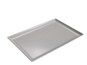 T8019 WHITE MELAMINE TRAY Τopazio 30x20x2CM LEONE