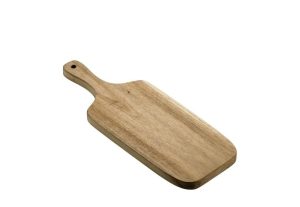 S5012 Acacia wood chopping board 35X13X1.5h LEONE
