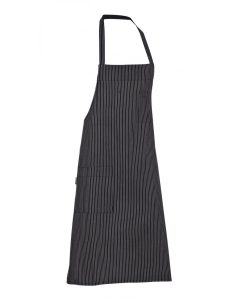 APRON PETTORINA (62113210) x00689 100%COTT. BLACK