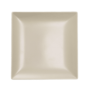 plate square 21x21 beige MAT0