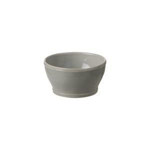 FONTANA ΜΠΩΛ ΣΤΡΟΓΓΥΛΟ 15εκ ΓΚΡΙ stoneware COSTA NOVA