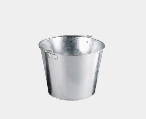 T5080 ICE TIN BUCKET S Σαμπανιέρα μεταλική με χέρι 5 LT LEONE ITALY