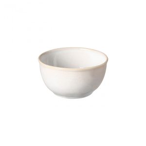 RODA ΜΠΩΛ ΣΤΡΟΓΓΥΛΟ 13cm ΛΕΥΚΟ stoneware COSTA NOVA