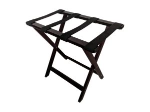 W5103 BLACK WOODEN SUITCASE STAND BAMBOO 65x36x51 LEONE
