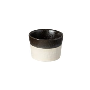 NOTOS DIP ΣΤΡΟΓΓΥΛΟ 7cm ΜΑΥΡΟ stoneware COSTA NOVA