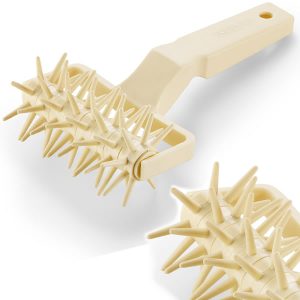 PLASTIC PASTRY ROLLER WITH SPIKES 13CM THERMO HAUSER
