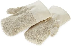 PROFESSIONAL REINFORCED PC2 mittens “plus” with cuffs and reinforced palm / thumb 300 c THERMO HAUSER