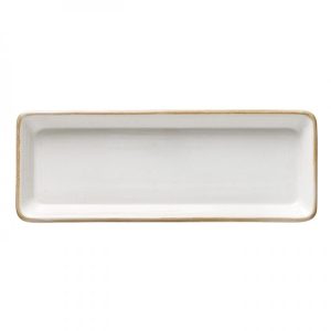 SARDEGNA RECTANGULAR PLATTER 37X13.9 WHITE COSTA NOVA