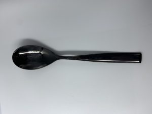 ELEGANT TABLE SPOON 18/10 TOTAL BLACK PVD Italy