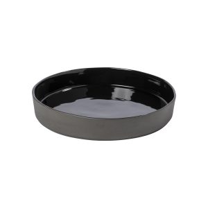 LAGOA ECO GRES BLACK SOUP/PASTA BOWL 24CM STONEWARE COSTA NOVA