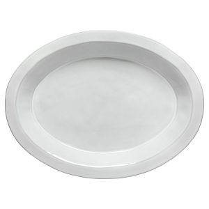 PLANO WHITE OVAL PLATTER 40cm. COSTA NOVA