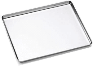 Stile rectangular tray 33x25 cm 18/10 cm. 33 Abert Italy