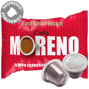 COFFEE ESPRESSO  MORENO TOP ESPRESSO TABLET (ΒΟΧ 50τεμ/5GR)