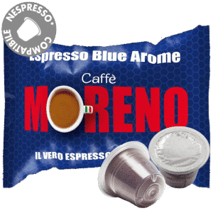 COFFEE ESPRESSO  MORENO BLUE AROMA TABLET (ΒΟΧ 100PCS/5GR)