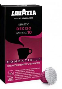 COFFEE ESPRESSO DECISO for NESPRESSO machine 10PCS LAVAZZA Italy