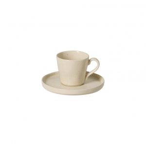 LAGOA STONE TEA CUP & SAUCER 0.21ml  STONEWARE COSTA NOVA