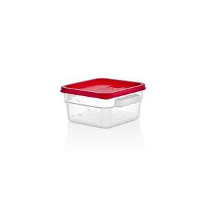FOOD CONTAINER 1.9ltr CLEAR POLYPROPYLENE WITHOUT LID Gastroplast NSF®