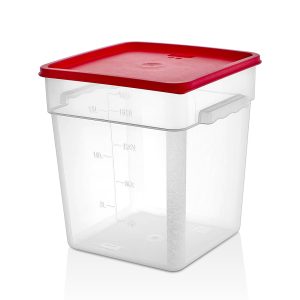 FOOD CONTAINER 17.20ltr CLEAR POLYPROPYLENE WITHOUT LID Gastroplast NSF®