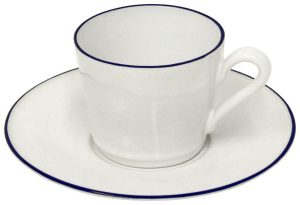 BEJA TEA CUP & SAUCER 0.18LT STONEWARE COSTA NOVA