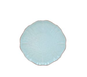 IMPRESSIONS ΠΙΑΤΟ ΣΤΡΟΓΓΥΛΟ 17εκ R EGG BLUE stoneware COSTA NOVA