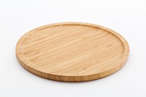 S4013 BAMBOO ROUND TRAY Ø28x1.5 h LEONE ITALY