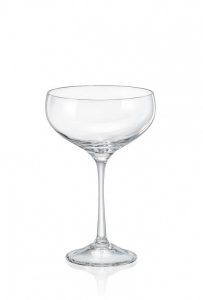 Pralines COUPE CHAMPAGNE GLASS 180ml CRYSTALEX Bohemia