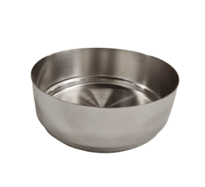 ROUND STAINLESS STEEL ASHTRAY 10.4X3.9CM 290ML S/S 18/10