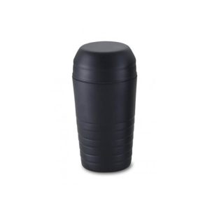 BLACK SHAKER FREDDO WITH MESH 600ML S/S