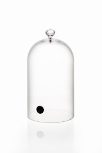 CG200-250 SMOKING DOME WITH VENT CLEAR 25Χ20CM POLYCARBONATE