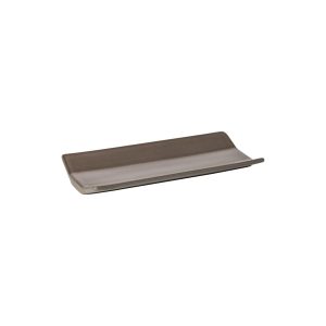 COASTLAND SHORELINE GREY RECTANGULAR PLATTER 20.1 x 9.8 H2.1 cm STONEWARE COSTA NOVA