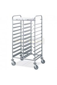 RT1115 15 1/1 GN PAN TROLLEY WITH 10CM WHEELS 38*55*174cm