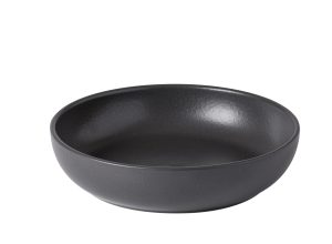 PACIFICA SEED GREY ΠΙΑΤΟ ΒΑΘΥ ΣΤΡΟΓΓΥΛΟ 22εκ STONEWARE COSTA NOVA