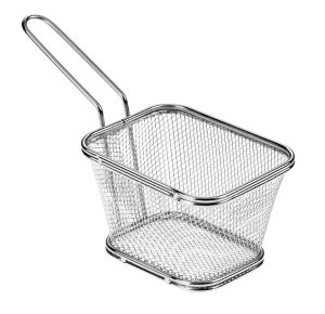 T5419 FRYER S/S BASKET 10.5Χ8.5Χ6cm LEONE