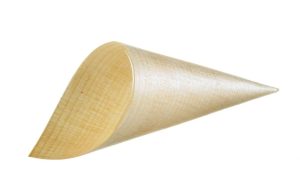 S0046 Big Wooden Cone 5,5Χ15,5cm Natural colour 50pcs LEONE