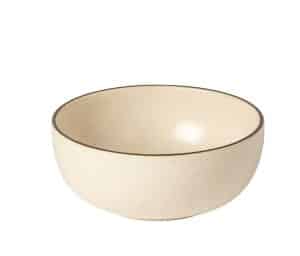 MONTEROSA CREAM COCOA ΜΠΩΛ ΣΤΡΟΓΓΥΛΟ D15.3 H6.3 cm | 0.63 L STONEWARE COSTA NOVA