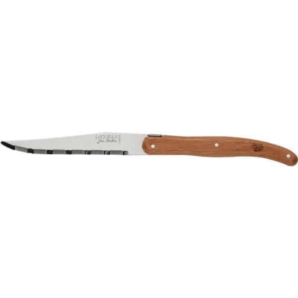 Laguiole Knife 1,2mm thickness Oak Wood Handle 100% PEFC Jean Dubost