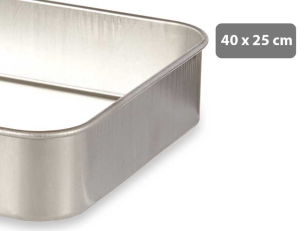 ALUMINIUM ROASTING PAN 40x25cm KINVARA - Image 3