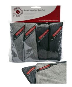 Crema Pro Cleaning Cloth 4 pcs (2 grey, 2 black)30x30cm