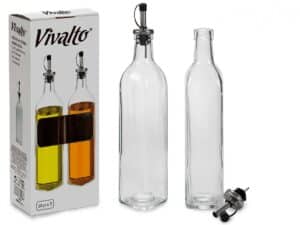 ΣΕΤ ΓΥΑΛΙΝΗ ΔΙΑΦΑΝΗΣ ΦΙΑΛΗ ΛΑΔΟΞΥΔΟ 500ML VIVALTO®