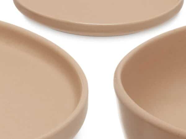 ΣΕΤ ΠΙΑΤΑ ΔΕΙΠΝΟΥ 18ΤΜΧ ΜΠΕΖ STONEWARE VESSIA® - Image 4