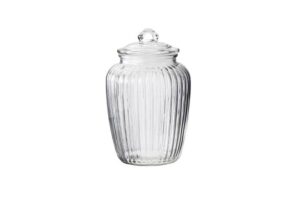 T3019 GLASS VASE 220mL with glass  lid  LEONE ITALY