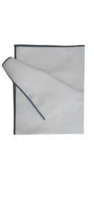 VNL ΠΑΝΙ ΓΥΑΛΙΣΜΑΤΟΣ ΠΟΤΗΡΙΩΝ crystal Microfiber ΛΕΥΚΟ  50X64εκ 200GSM