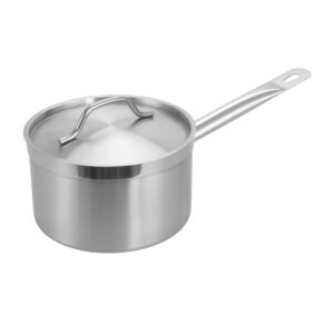 PROLINE STOCK POT WITH ONE HANDLE & LID 20 X 12CM S/S