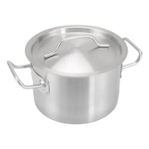 PROLINE STOCK POT WITH LID 20 X 14CM 4,4LT S/S  4,4LT