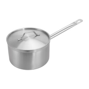 PROLINE STOCK POT WITH ONE HANDLE & LID 24 X 14CM S/S