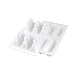 TRE CIME 120 - SILICONE MOULD 120X45 H 65 MM White Silikomart Italy