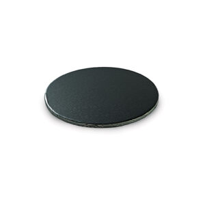 ROUND THICK CAKE BOARD ø35 CM Black Silikomart Italy