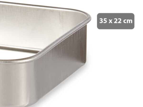 ALUMINIUM ROASTING PAN 35x22cm KINVARA - Image 3