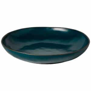 STACKED ORGANIC ΣΑΛΑΤΙΕΡΑ ΣΤΡΟΓΓΥΛΗ DEEP SEA 37εκ stoneware  COSTA NOVA